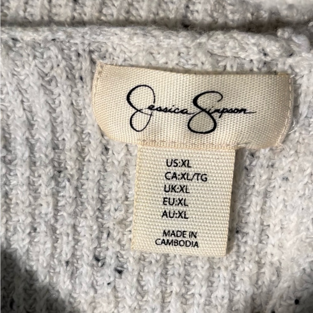 Jessica Simpson beige turtleneck - Picture 6 of 7
